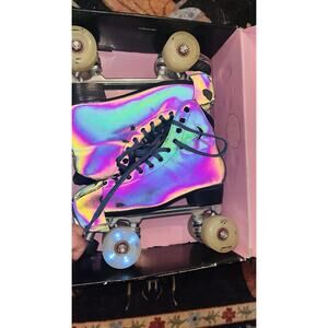 Moonlight Roller Safety Dance Roller Skate Size US 9 EU 43 Holographic Reflect